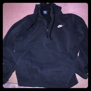 Nike 3/4 zip hoodie